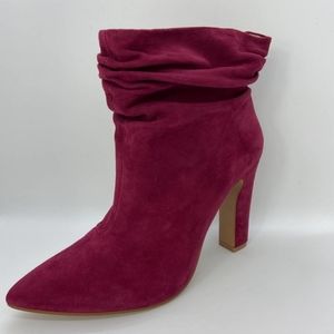 Kristin Cavallari Chinese Laundry Kane Ankle Boots Genuine Suede